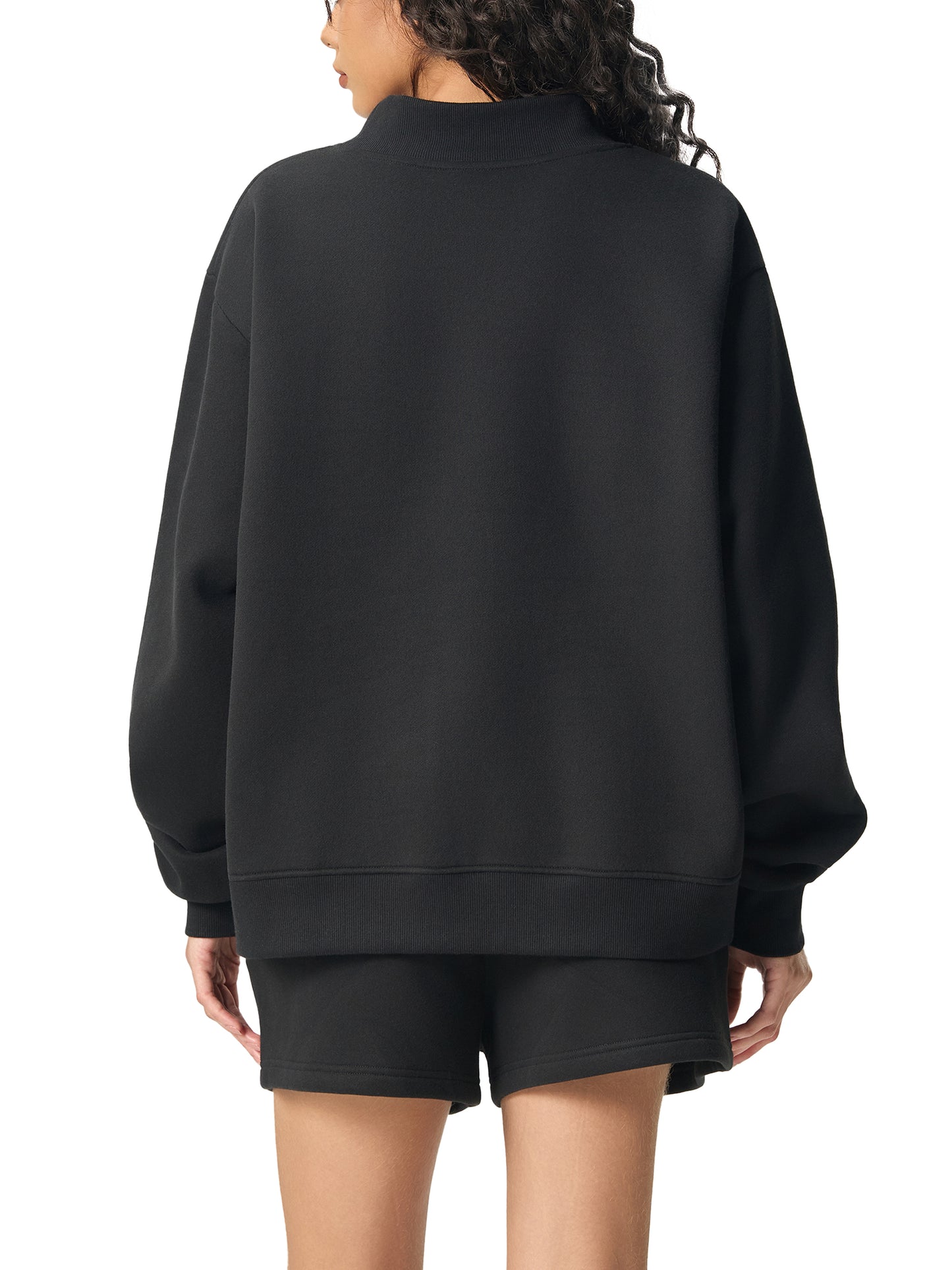 Adult Essential Mock Crewneck
