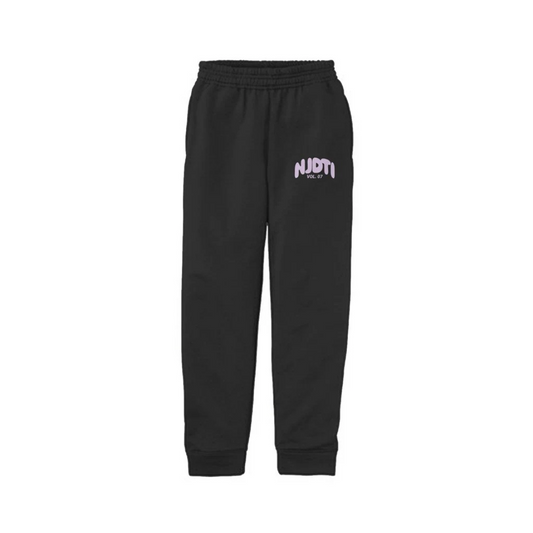 Youth White Fox Inspired Joggers