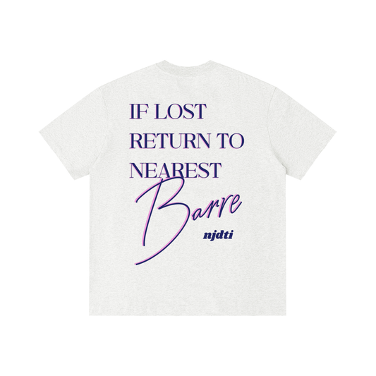 Adult "Return to Nearest Barre" Tee