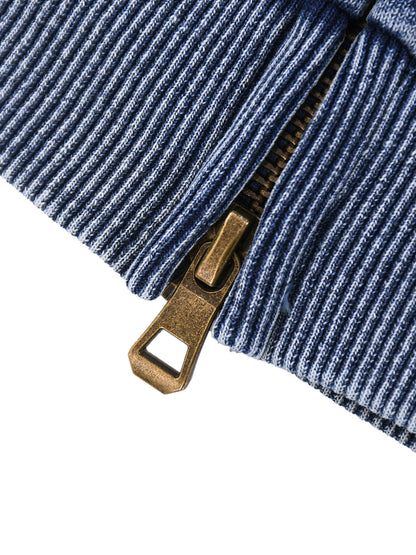 Adult Oversized Heart Zip Up